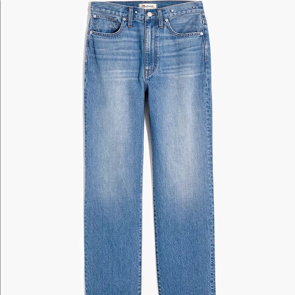 Madewell Perfect Vintage Straight Jean in Moultrie Wash - Picture 5 of 10